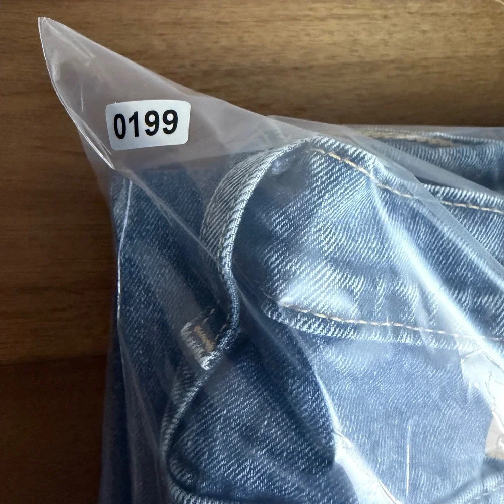 Levi's 505 Regular Fit Jeans W33 L30 Blue Denim Straight Leg Casual 00505-1936